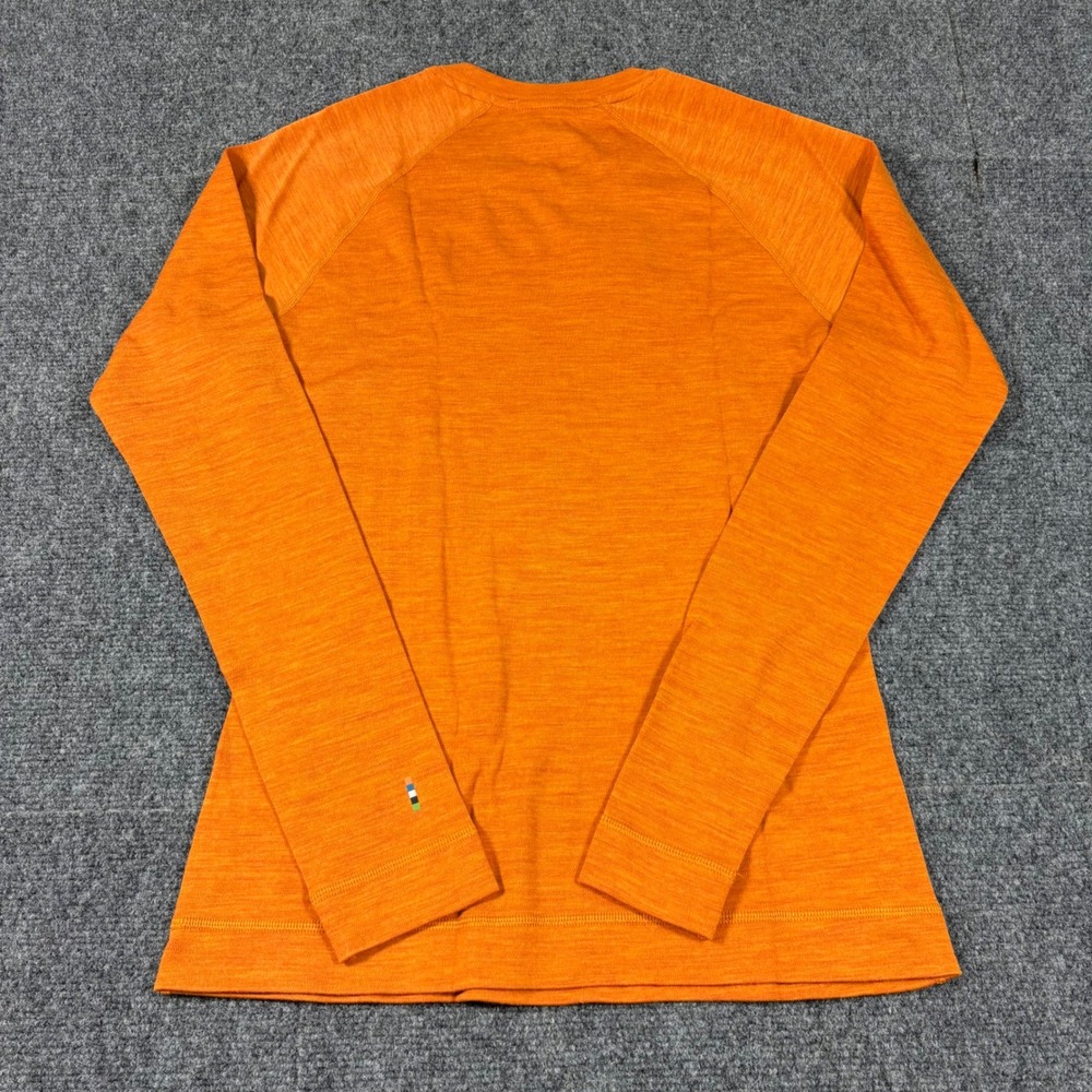 Smartwool Merino 250 Base Layer Crew Women's M Marmalade Heather Orange SW016369 - Picture 5 of 12